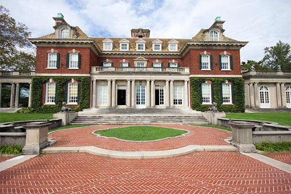 A large estate with classical architecture